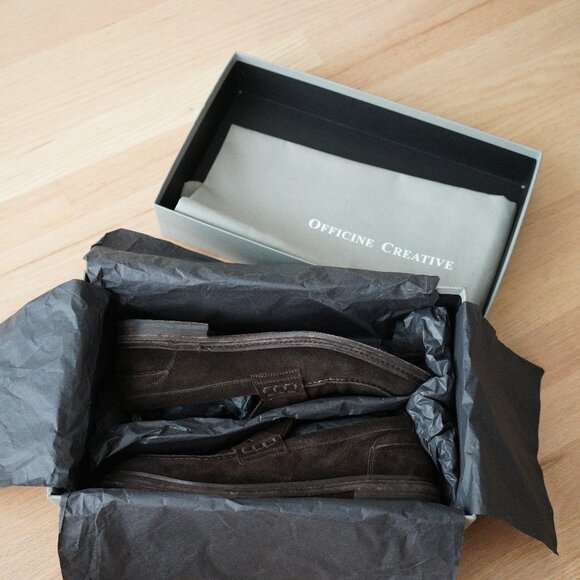 Officine Creative Brown suede Loafers - Picture 6 of 9